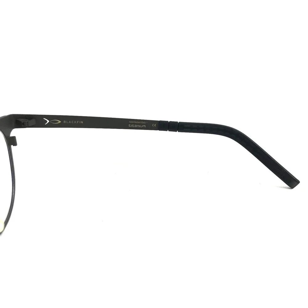 Blackfin Eyeglasses Frames BF743 WATERHOUSE COL.579 Black Full Rim 48-20-145
